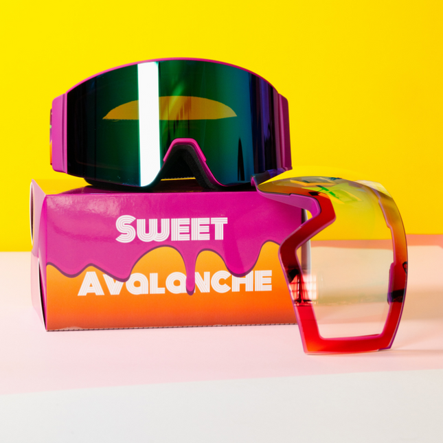 Pack gafas de nieve Sweet Avalanche. 