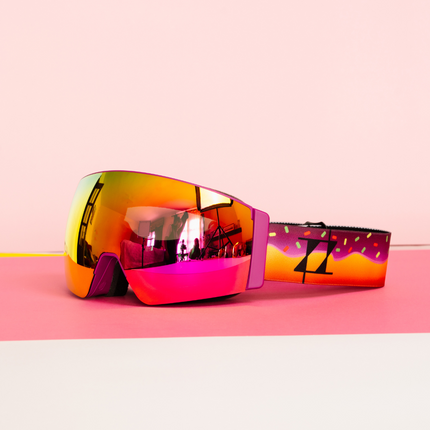 Vista lateral de las gafas de snow Sweet Avalanche.