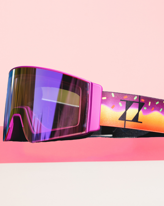 Vista lateral de las gafas de esquí Sweet Avalanche.